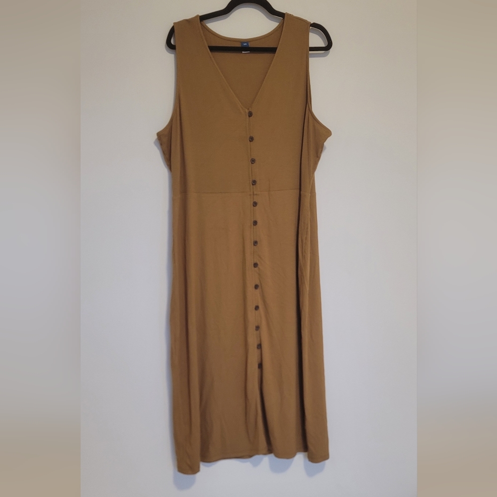 Mustard colored dress